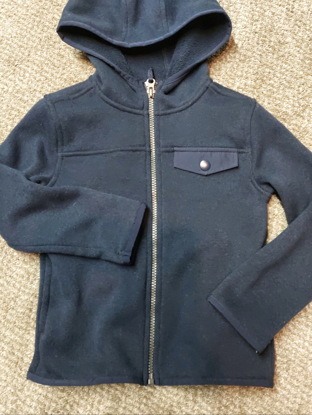 OshKosh B'gosh Dark Navy Zip-Up Hoodie
